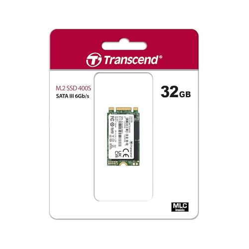 Image of Transcend 32GB SATA III 6GB /S MTS400S 42 mm M.2 SSD 400S Solid State Drive TS32GMTS400S