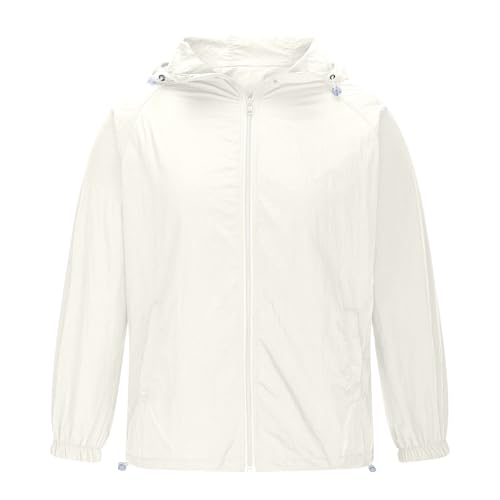 Sun Shirts for Men Rash Guard UPF 50+ Long Sleeve Sun Protection Hoodies SPF Full Zip Jacket Fishing Outdoor Hiking3