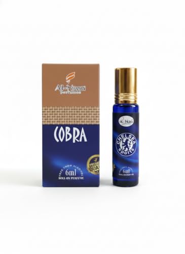Al-Naas Cobra Perfumes Attar Roll-On for Men | Fresh Aromatic Scent | Alcohol-Free 6ml