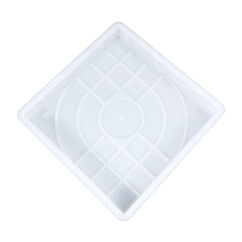 BESPORTBLE Stampo Per Mattoni Da Sentiero in Plastica 25 * 25 * 4 Cm Per Accessori Per Edilizia Stampo Fai Da Te Per Pavimentazione Esterna Design e Per Percorsi e Marciapiedi