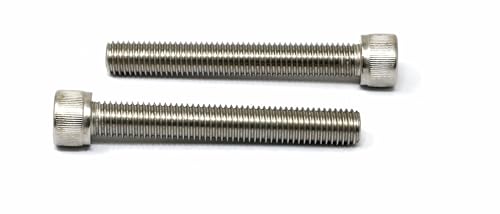 Image of iexcell 4 Pcs M12 x 85mm Thread Pitch 1.75 mm Stainless Steel 304 Hex Socket Head Cap Screws Bolts Kit