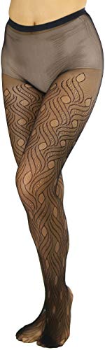 Image of ToBeInStyle Women's Sexy Vibrant Fine Classic Fishnet Full Footed Pantyhose