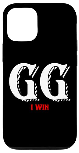 GOOD GAME I WIN Funny Online Esports Meme For FPS RPG Gamers �X�}�z�P�[�X iPhone 12/12 Pro �p