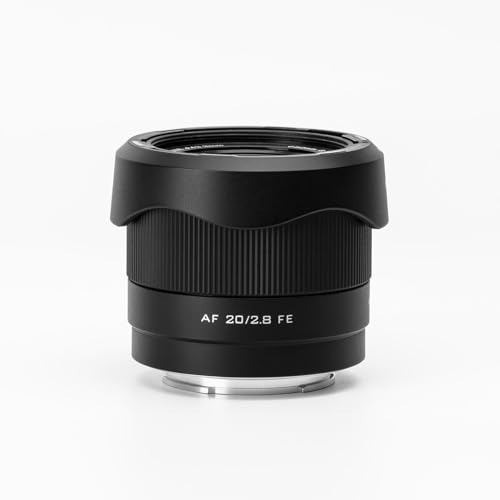 Image of VILTROX 20mm F2.8 FE, 20mm f /2.8 Full Frame Lens for Sony E-Mount, STM Auto Focus Lens for Sony E-Mount A7 A7R A7S A7C A7II A7RII A7SII A7SIII A7III A7RIII A7IV A7RIV A9 A1FX3 A7RV ZVE1 A7CR A7CII A93