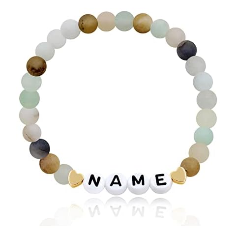 DIY Letter Bracelet with Pearl Beads Cover