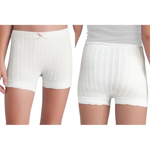 YiZYiF Toddler Girls Safety Dress Seamless Panties Sports Underwear Stretchy Bottoms Lace Trim Boyshort