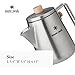 Snow Peak Field Barista Kettle - Stainless Steel Kettle for Camping, Backpacking & At-Home Use - Lightweight Kitchen Camping Essentials - Durable Kettle for Tea & Coffee