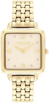 COACH Cass Women's 2H Quartz Watch - 28mm Square Stainless Steel ...