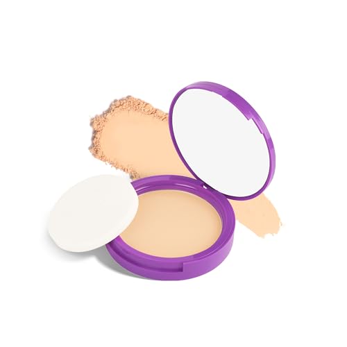Image of SUGAR POP Longwear Compact with Castor Oil & Vitamin E | PressedSetting Powder with UV Protection | Matte & Long Lasting | 9gm - 03 Honey