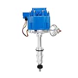 Top Street Performance JM6508BL HEI Distributor with Blue Cap (Vacuum Advance)