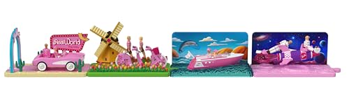 46% Off Barbie Mini Land Movie Vehicle Collection with 8 Dolls & 4 Cars - Image 6