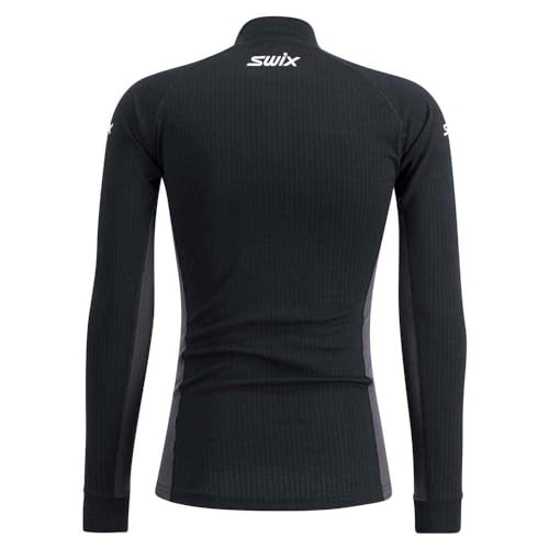 Swix Men's Racex Classic Half Zip Long Sleeve Quick-Drying Stretch Slim Fit Baselayer Top4