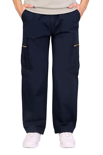 RynoGear Casual Cargo Pants for Men || Pant for Man Navy Blue