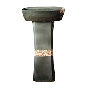 Gliget Vintage-Säulenwaschbecken xiangxiang2023 aus Keramik