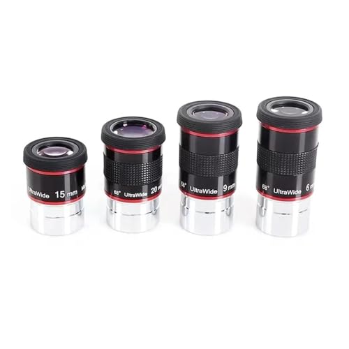 Ocular gran angular de 68 grados para telescopios astronómicos que optimiza la nitidez de 15mm