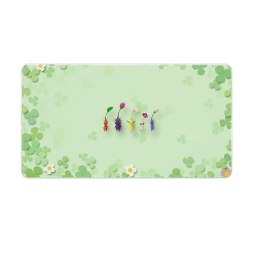ピクミン マウスパッド 大型 可愛い ゲーミングマウスパッド 光学マウス対応 超大型マウスパッド ゲーミング 装飾用デスクマウスパッド 個性的 防水 滑り止め 快適操作性 人気 漫画 プレゼント 40X75cm