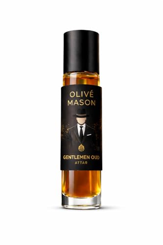 Image of Gentlemen Oud Attar 6ml Roll On | Long Lasting Alcohol-Free Perfume Oil | Premium Oud Fragrance for Men