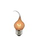2PK Bulbrite 411007 SF/7.5S11 7.5-Watt Incandescent Silicone Dipped S11 Chandelier Bulb, Medium Base