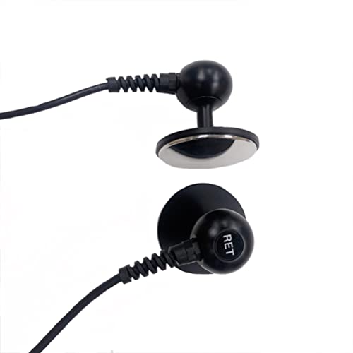ADMLZQQ Máquina Terapia de Diatermia Indiba 448K para el Alivio del Dolor & Pérdida de Peso, Fascia de Cuchillos/Placa negativa para pies/Mango de T/Mango D80MM,80mm handle