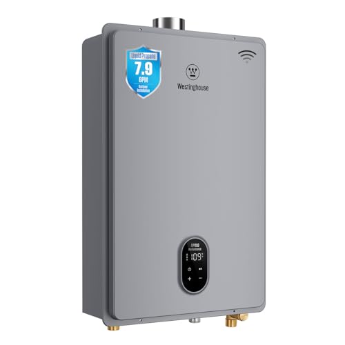 Westinghouse Tankless Water Heater Propane Indoor, 7.9 GPM 1...