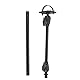 Fischfinder-Montagebasis, Universal Marine Dual 360° Rotation Kugelhalterung Fischfinder Halterung mit Langem Rohrarm, Elektronischer Fischfinder-Halter, Finder-Rack für Boot,