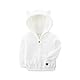 KIDDLETOWN Baby Kapuzenjacke Baby Hoodie Reißverschluss Warme Kinder Cartoon Bär Outwear Unisex Hooded Sweater Jacket Jungen Mädchen Baumwolle Kapuzenpullover 0-24 Monate