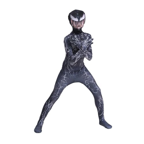CLJFLHCC Childrens birthday gifts Halloween childrens tights pretend to play (Black kids-120-S)