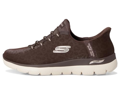 Image of Skechers Women's Arch-Fit Summits Lux Leopard