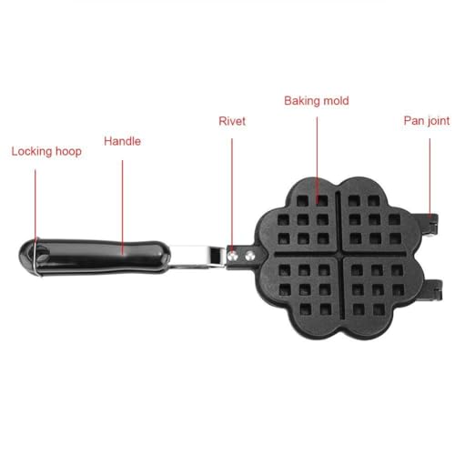 ASPENX Heart Shaped Waffle Maker - Image 7