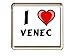 Produktbild Ich liebe Venec Kühlschrankmagnet (Vorname/Zuname/Spitzname)