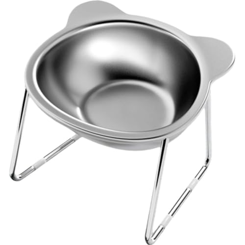 ペット用皿 犬猫用 スタンド付き ステンレス 食器 水飲み器 給水器 餌入れ 食べやすい 洗い易い ペットボウル 家庭用