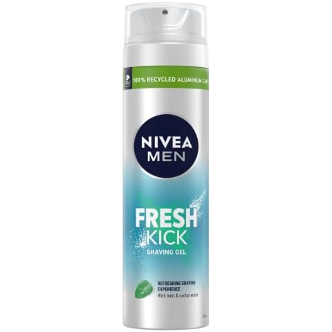NIVEA MEN Fresh Kick Shaving Gel with Mint Cover