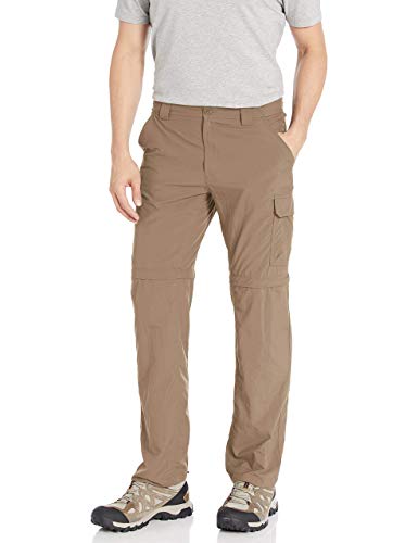Columbia Men's Smith Creek Convertible Pant, Flax, 34x32