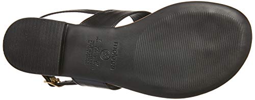 Sandália Rasteira , Moleca, Feminino, Preto, 37