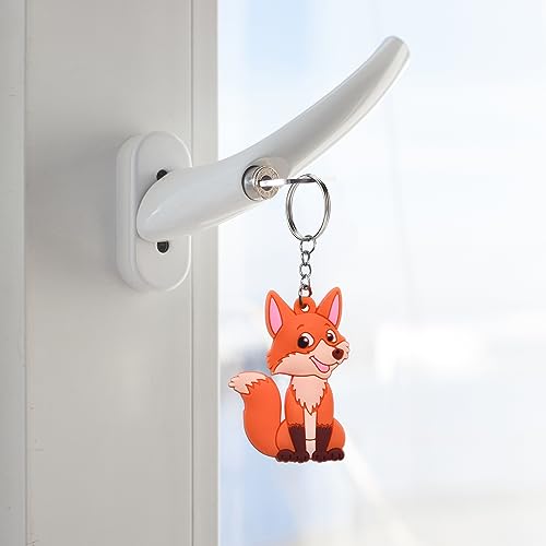 Mirabuy 24 Pack Fox Keychains for Woodland Party Decorations, Birthday Party Bag Fillers, Birthday Gifts, Fox Lovers' Gifts by Mirabuy - Used condition - Image 4