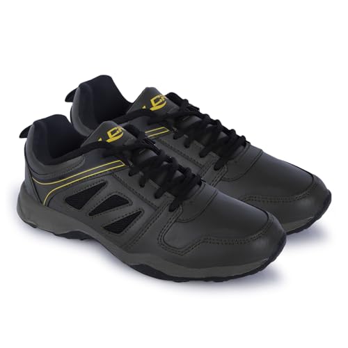 Lancer Mens HECTOR-253MHD-BLK Olive Running Shoe, 10