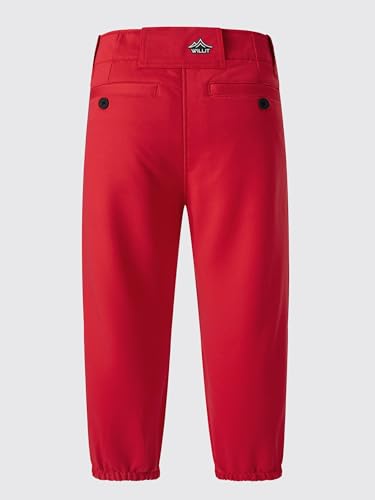 Pantalones de béisbol para jóvenes de tiro bajo que evitan rozaduras 3