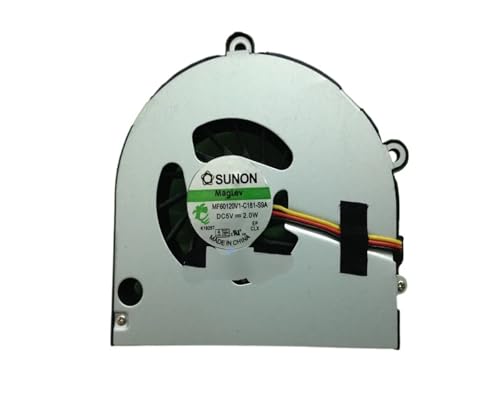 Ventola di raffreddamento CPU for PC portatile, compatibile con Toshiba, Satellite C660 C650 P775 A660 A660D A665 A655D L675 for SUNON MF60120V1-C181-S9A
