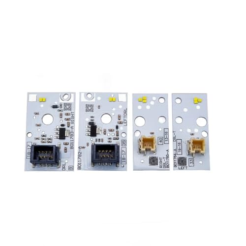 Placas Matrix DRL 8V0998473A Amarillas para Audi A3 S3 Mejoran Visibilidad de Luces Diurnas