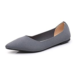 VenusCelia Women’s Dextrous Knit Flat Shoe