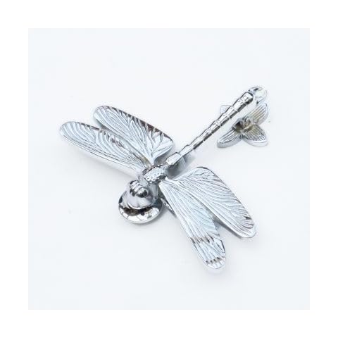 Castelion Chrome Dragonfly Door Knocker Cover
