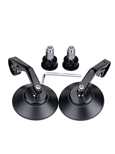 Espejos para extremo de barra universales moto FZ6 CB650r Monster 3