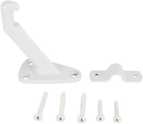 BRACKET HANDRAIL WHT FIN ZINC
