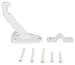 Manufacturers Direct 23257WHB3L-PS Hardware-Brackets, White