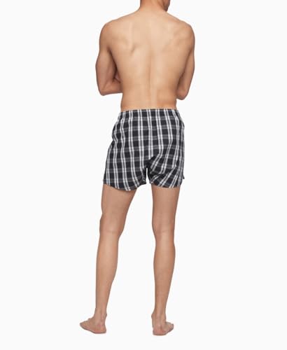 Calvin Klein Men's Underwear Cotton Classics 3-Pack Woven Boxer3