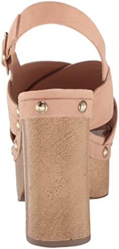 Vince Camuto Women's Footwear Women's Jenevya Platform Sandal Heeled, Strong Rose, 6.5 | Image 2