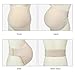 Lervanla Fake Pregnant Belly Memory Sponge Belly,Film Props Tv Series Props Spoof Artificial Pregnancy Baby Bump Costume Cosplay