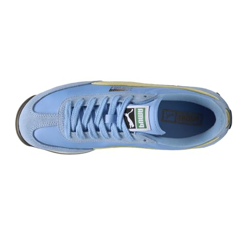 PUMA Women's Easy Rider Vintage Shoes Sneaker, Team Light Blue/Gold Moon, 8