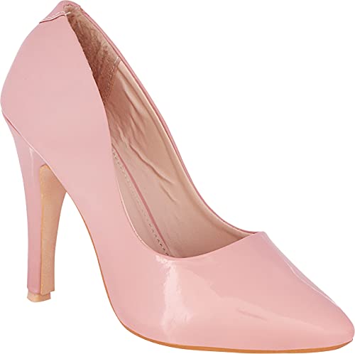 Shoetopia-WomensGirls-Solid-Stiletto-Pumps