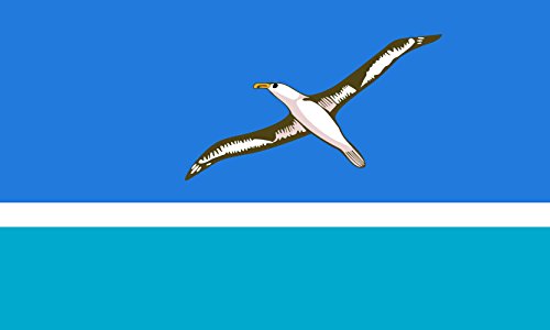 Drapeau Midway Islands grand format en maille premium pour mât extérieur
